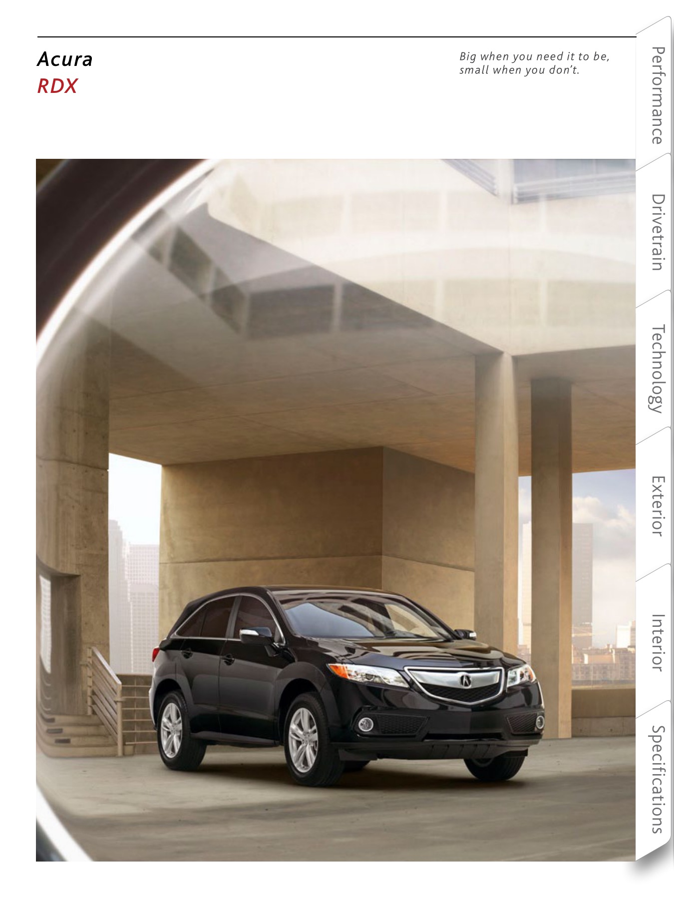 2015 Acura RDX Brochure Page 37